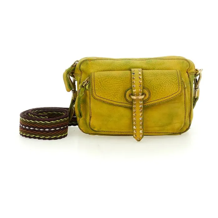 Crossbody Bags Women Campomaggi Kura Yellow