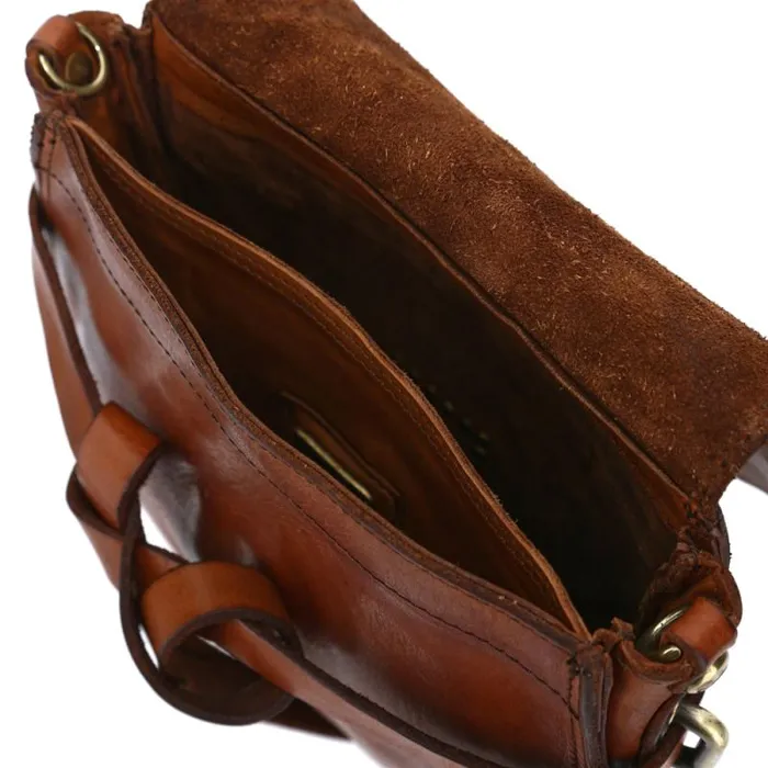 Crossbody Bags Women Campomaggi Louisiana Cognac Crossbody Bags Women Campomaggi Louisiana Cognac
