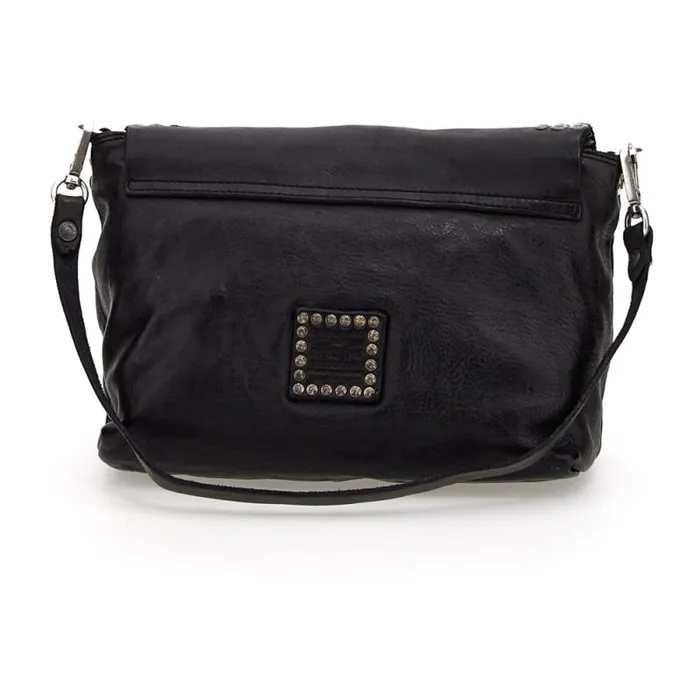 Crossbody Bags Women Campomaggi Orchidea Black Crossbody Bags Women Campomaggi Orchidea Black