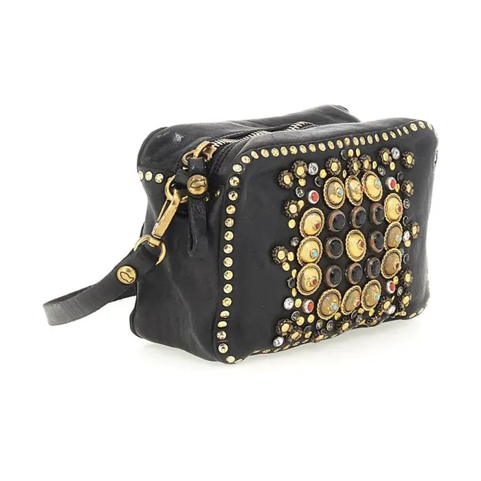 Crossbody Bags Women Campomaggi Ribes Black Crossbody Bags Women Campomaggi Ribes Black