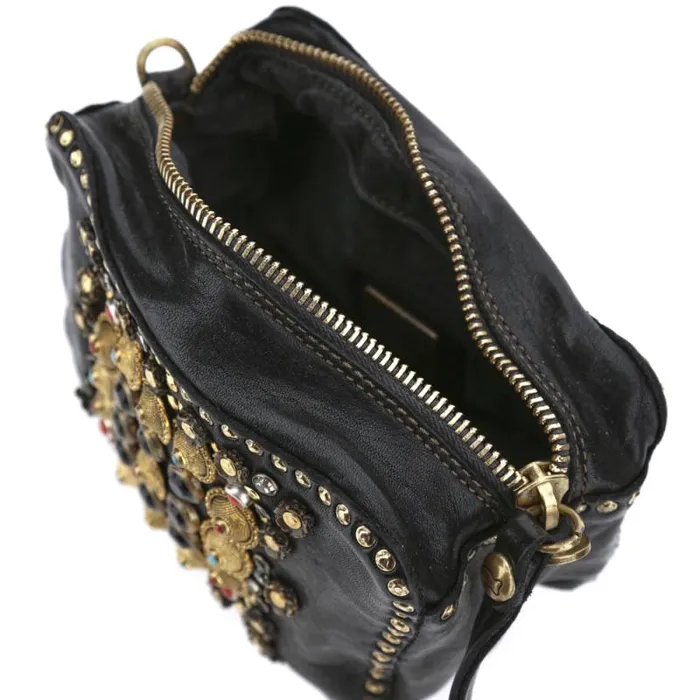 Crossbody Bags Women Campomaggi Ribes Black Crossbody Bags Women Campomaggi Ribes Black