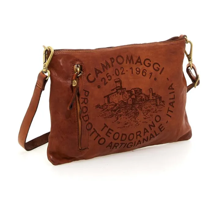 Crossbody Bags Women Campomaggi Tramontana Cognac Crossbody Bags Women Campomaggi Tramontana Cognac