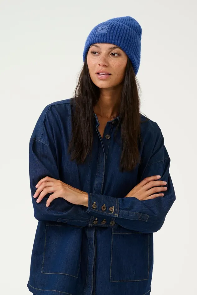 CULTURE Accessories CUmerva Hat Mazarine Blue Melange 8211 Women