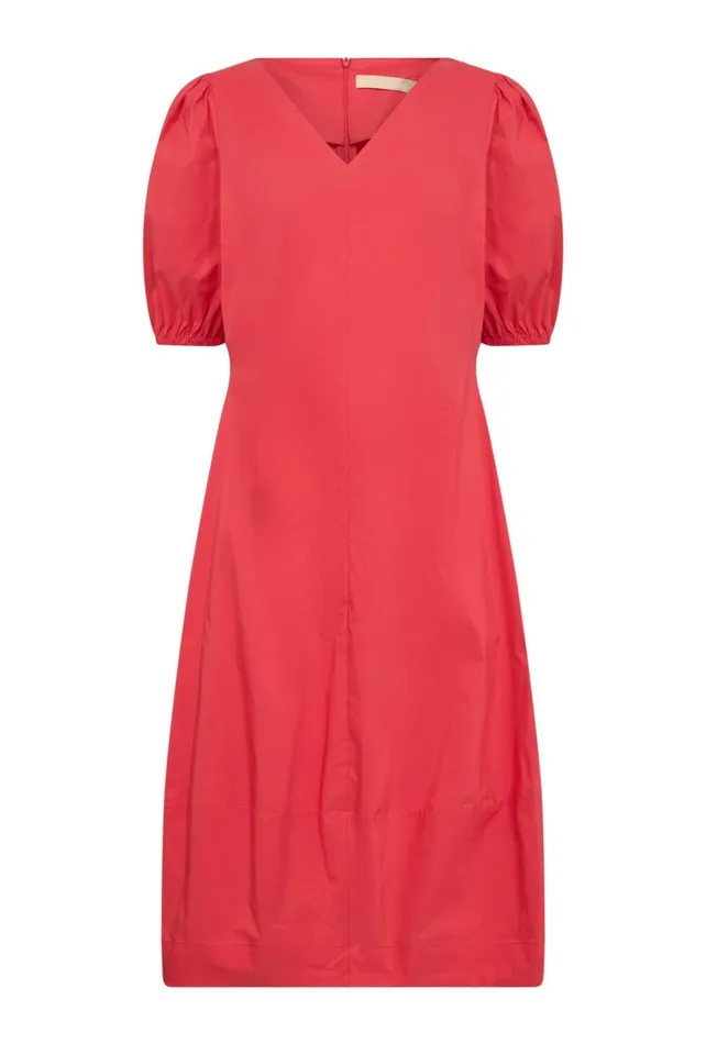 CULTURE Basics CUantoinett Dress Fiery Red 8211 Women