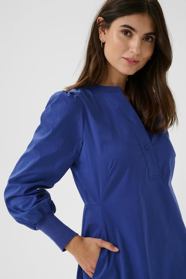 CULTURE Basics CUantoinett Dress Mazarine Blue 8211 Women