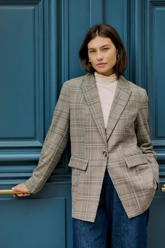 CULTURE Blazers and Waistcoats CUcatriona Blazer With Rhinestones 8211 Women