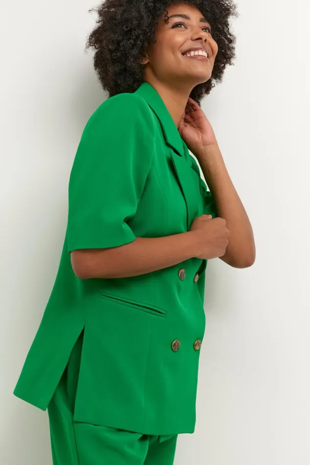CULTURE Blazers and Waistcoats CUcenette Blazer Jolly Green 8211 Women