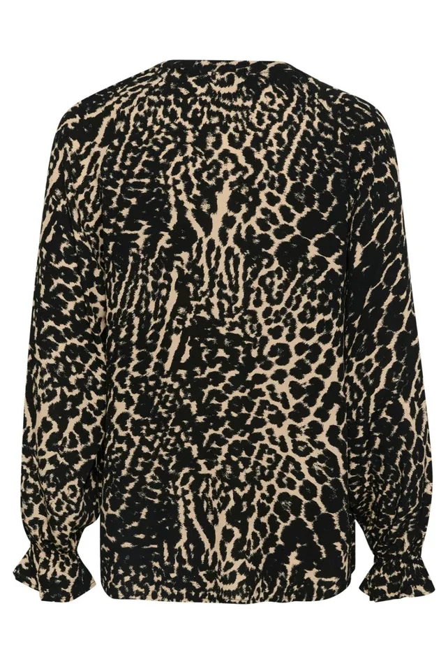 CULTURE Blouses CUando Leopard Blouse 8211 Women