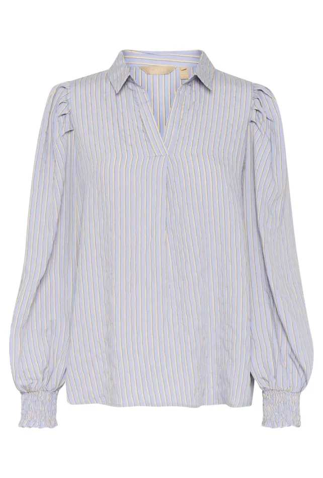 CULTURE Blouses CUany Blouse Bluegreen Stripe 8211 Women
