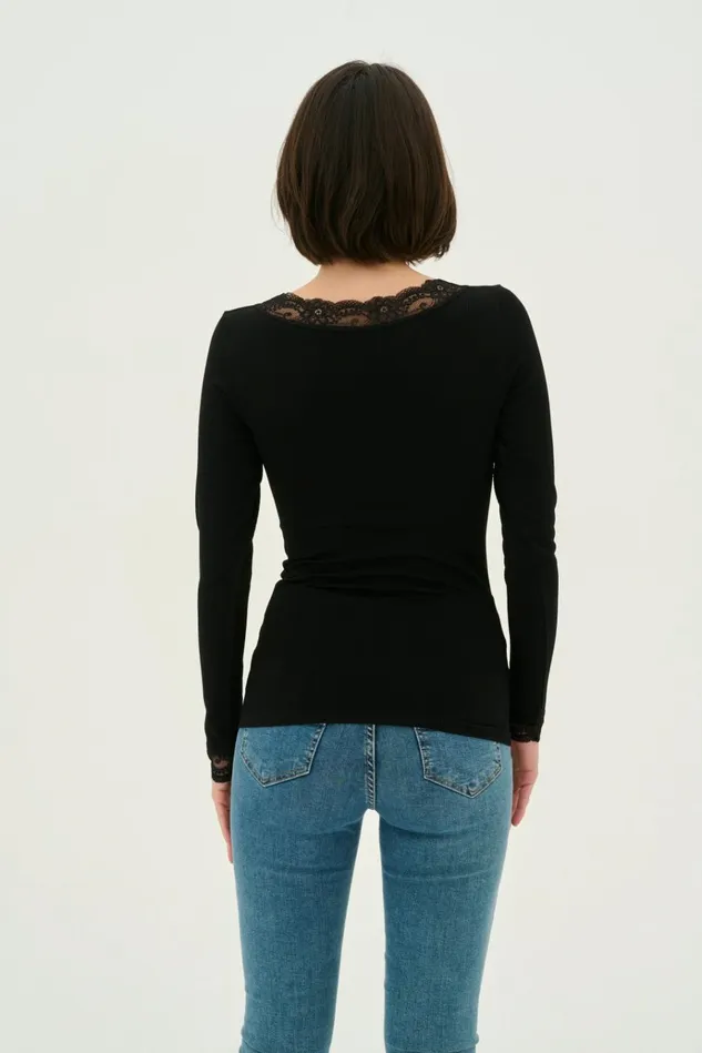 CULTURE Blouses CUcamilla Tshirt Black 8211 Women