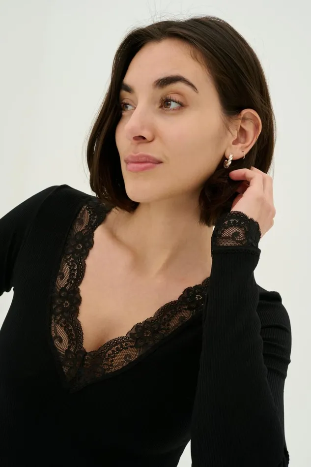 CULTURE Blouses CUcamilla Tshirt Black 8211 Women