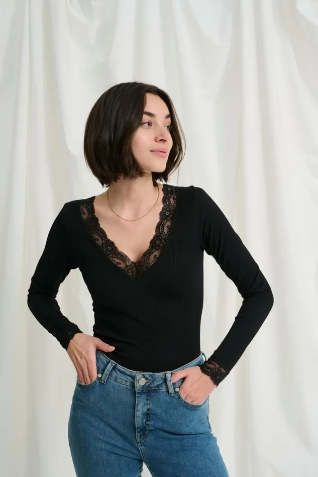 CULTURE Blouses CUcamilla Tshirt Black 8211 Women