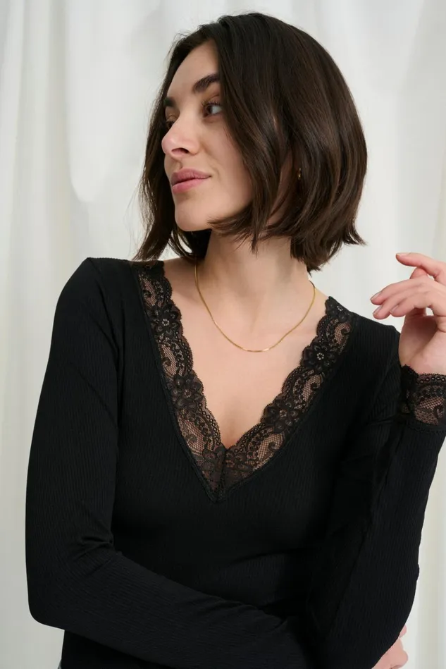 CULTURE Blouses CUcamilla Tshirt Black 8211 Women