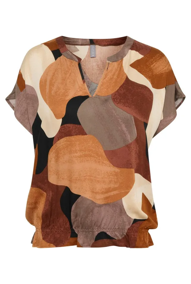 CULTURE Blouses CUdana Blouse Brown Art 8211 Women