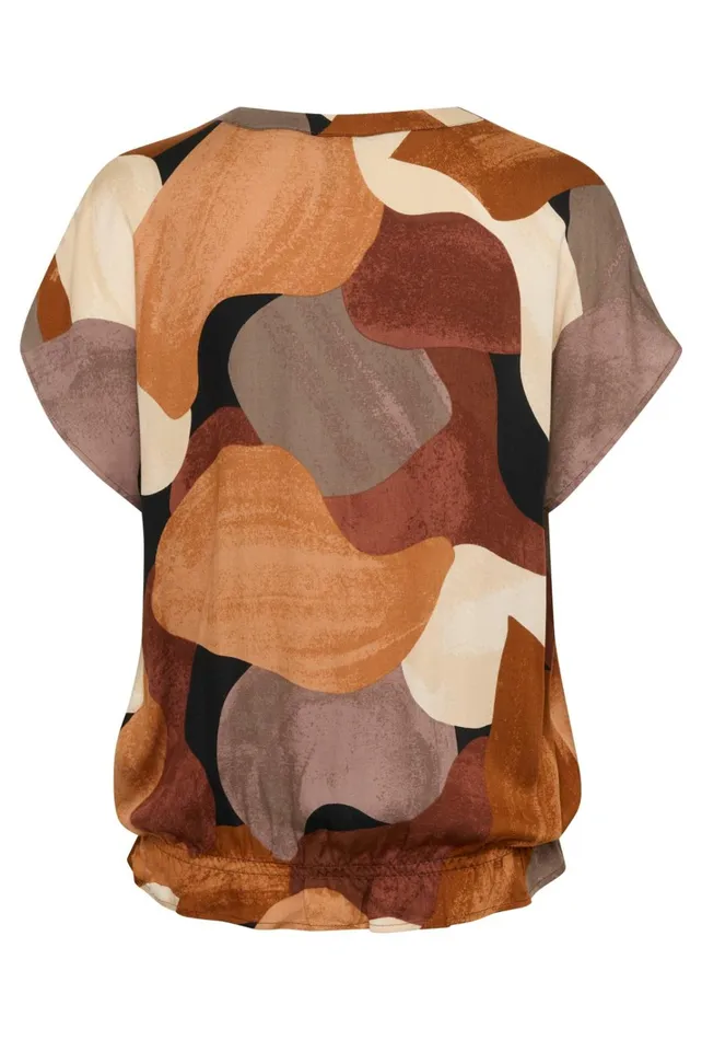CULTURE Blouses CUdana Blouse Brown Art 8211 Women