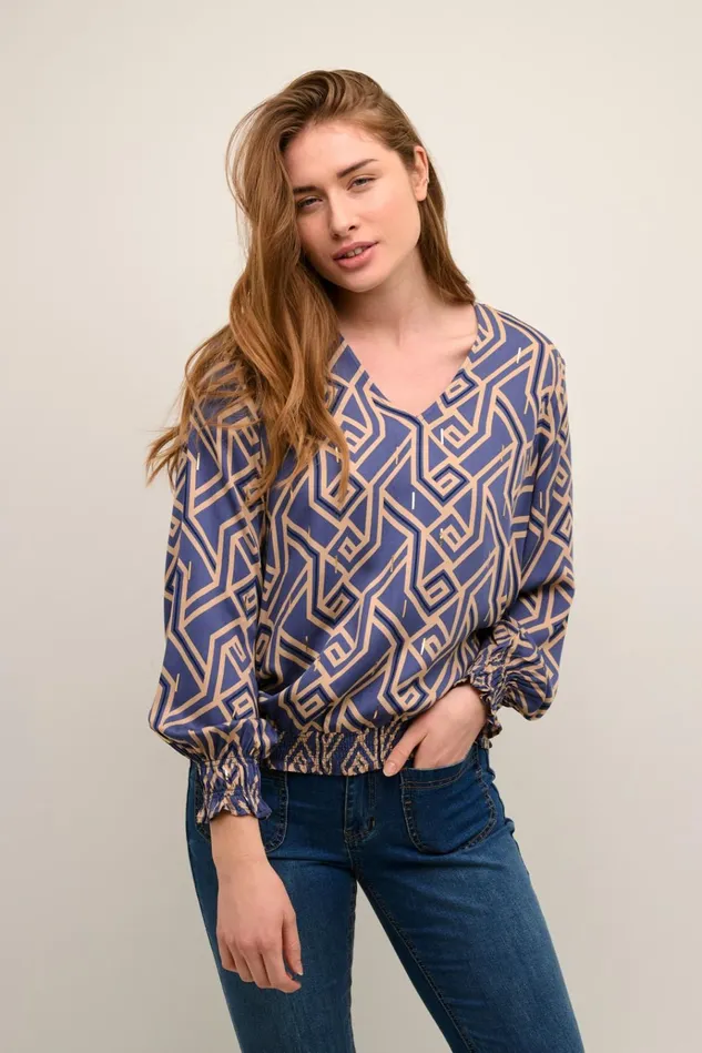 CULTURE Blouses CUmalton Blouse Nightshadow Blue 8211 Women