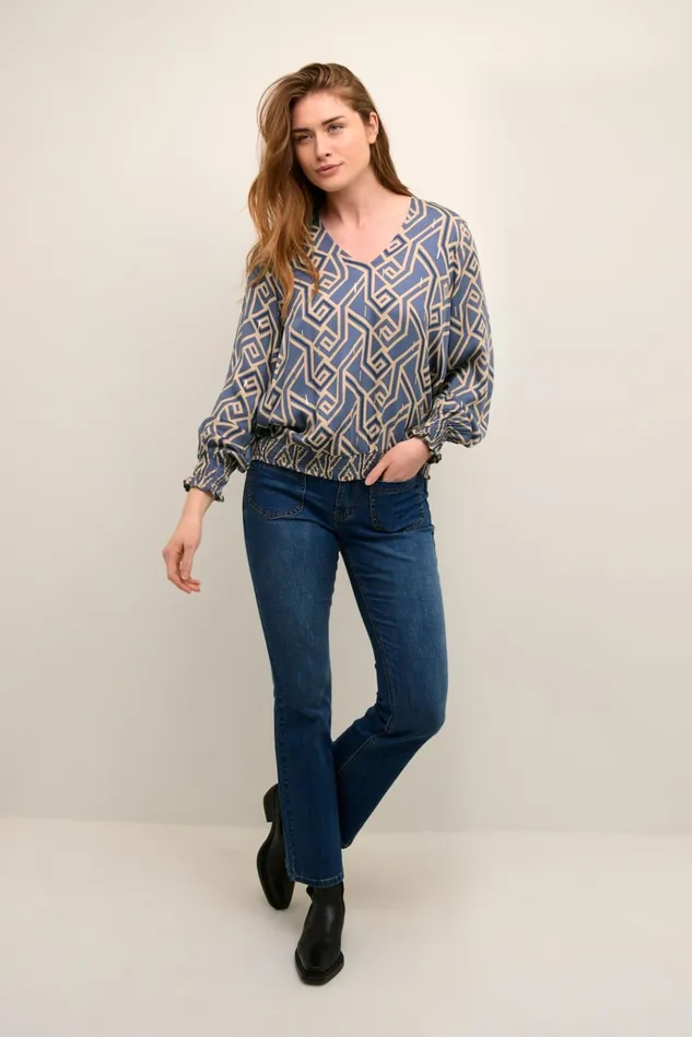 CULTURE Blouses CUmalton Blouse Nightshadow Blue 8211 Women