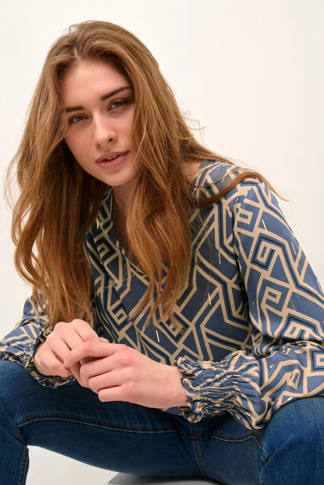 CULTURE Blouses CUmalton Blouse Nightshadow Blue 8211 Women