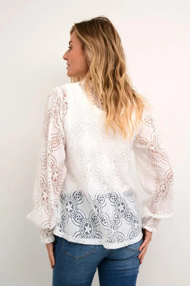 CULTURE Blouses CUolu Blouse Spring Gardenia 8211 Women