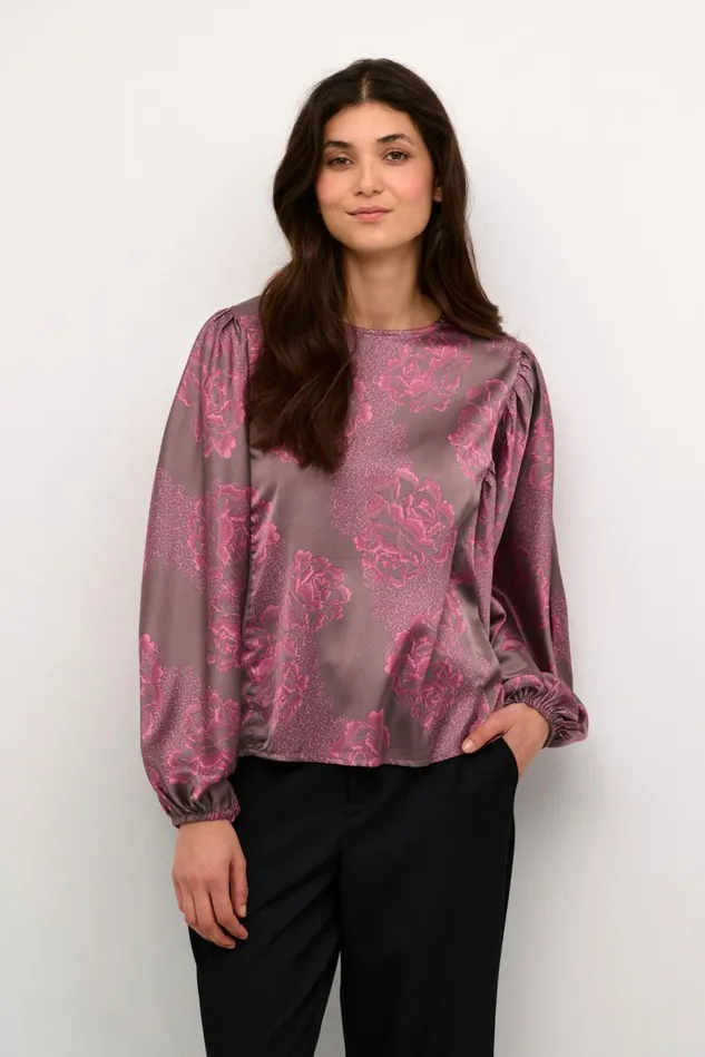 CULTURE Blouses CUrosie Blouse Pink Flower 8211 Women