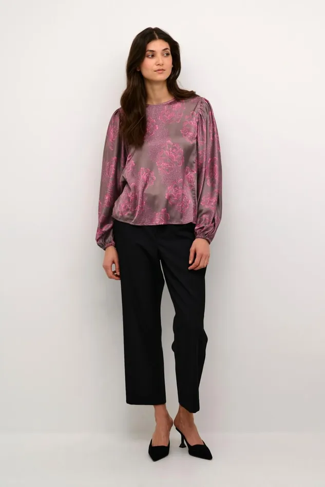 CULTURE Blouses CUrosie Blouse Pink Flower 8211 Women