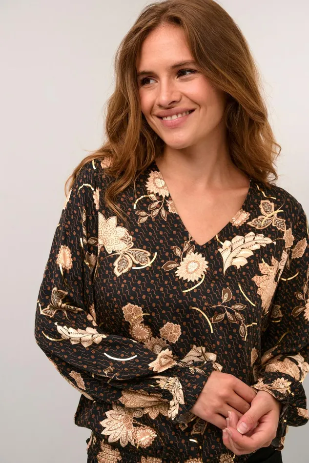 CULTURE Blouses CUtamo Blouse Black 8211 Women