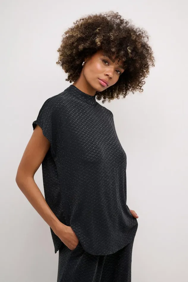 CULTURE Blouses CUtaz Glitter Blouse 8211 Women