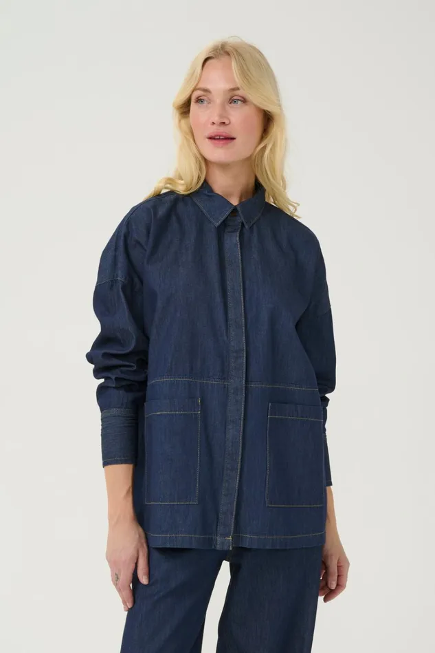 CULTURE Denim Styles CUavril Denim Shirt 8211 Women