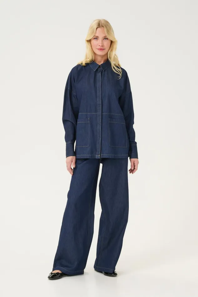 CULTURE Denim Styles CUavril Denim Shirt 8211 Women