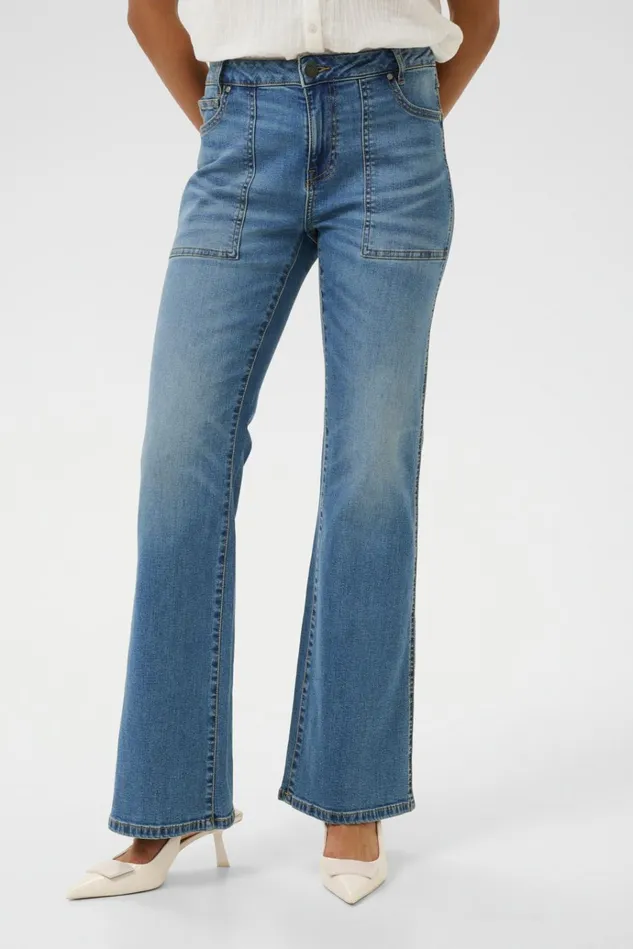 CULTURE Denim Styles CUhailey Jeans Medium Vintage Blue Wash 8211 Women