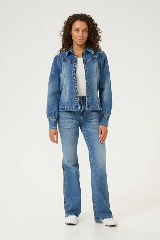 CULTURE Denim Styles CUhailey Jeans Medium Vintage Blue Wash 8211 Women