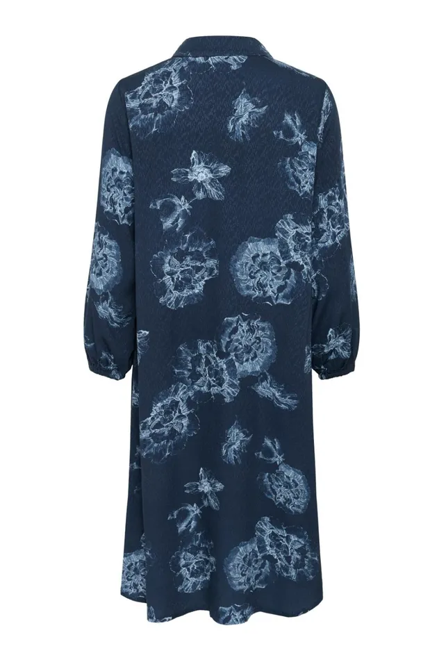 CULTURE Dresses CUalexa Dress Blue Flower 8211 Women