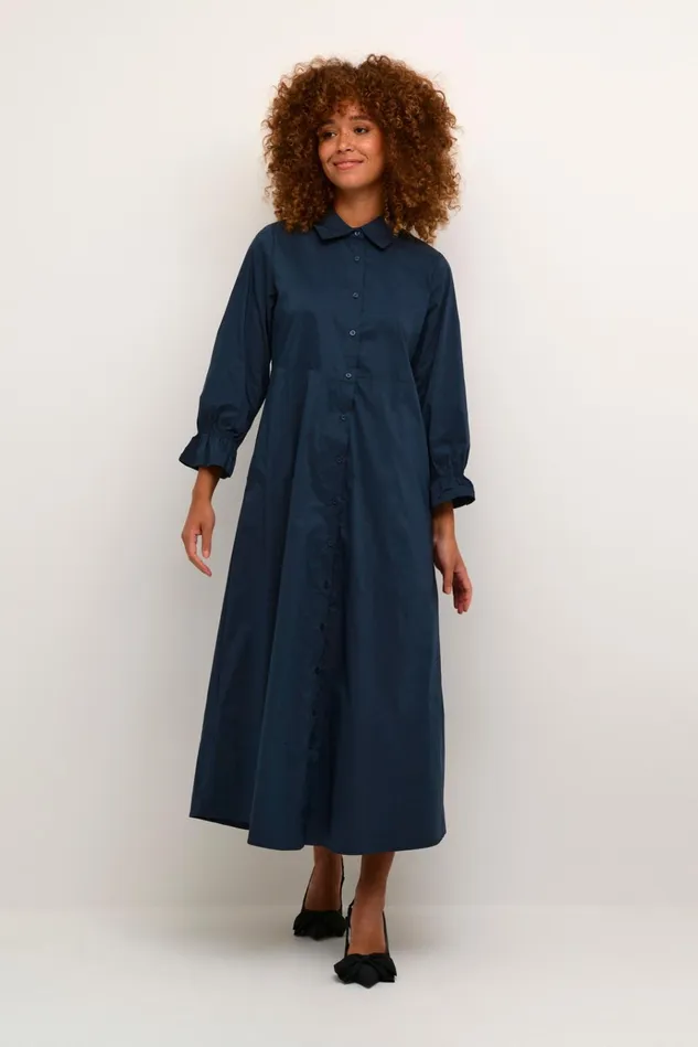 CULTURE Dresses CUantoinett Dress Blue Iris 8211 Women