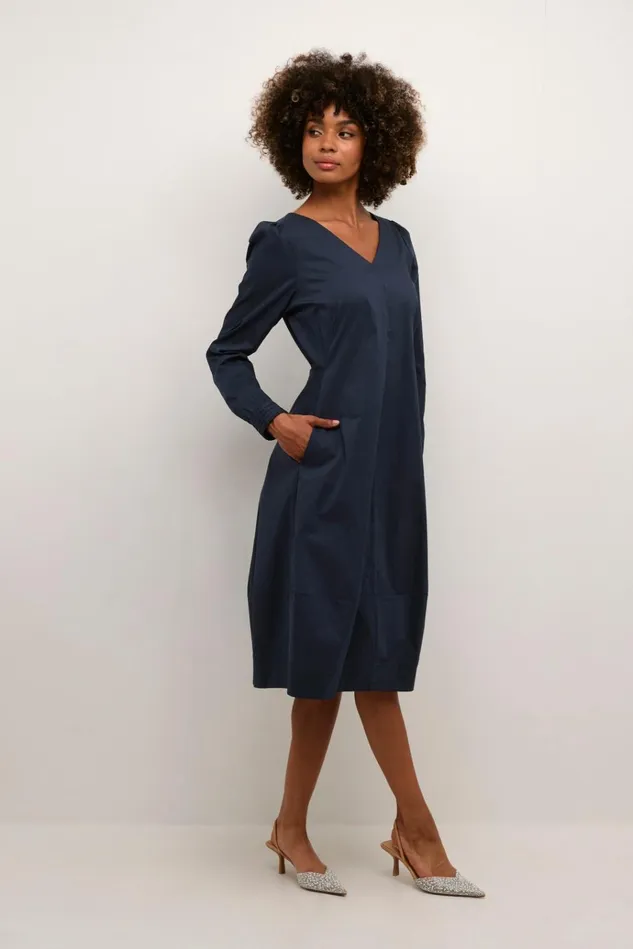 CULTURE Dresses CUantoinett Dress Blue Iris 8211 Women