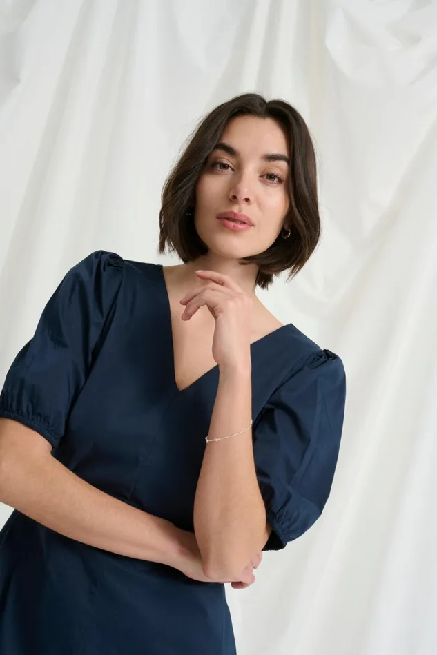CULTURE Dresses CUantoinett Dress Blue Iris 8211 Women