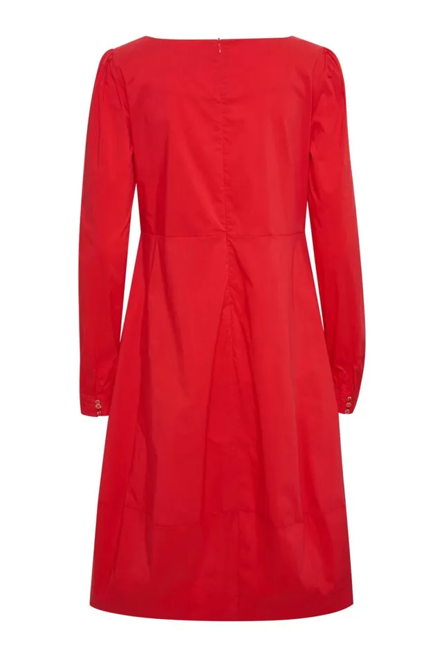CULTURE Dresses CUantoinett Dress Fiery Red 8211 Women