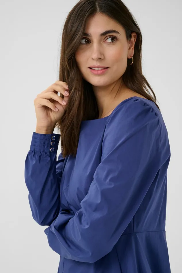 CULTURE Dresses CUantoinett Dress Mazarine Blue 8211 Women