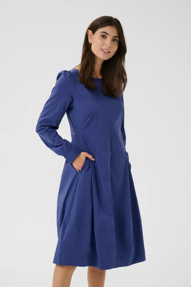 CULTURE Dresses CUantoinett Dress Mazarine Blue 8211 Women