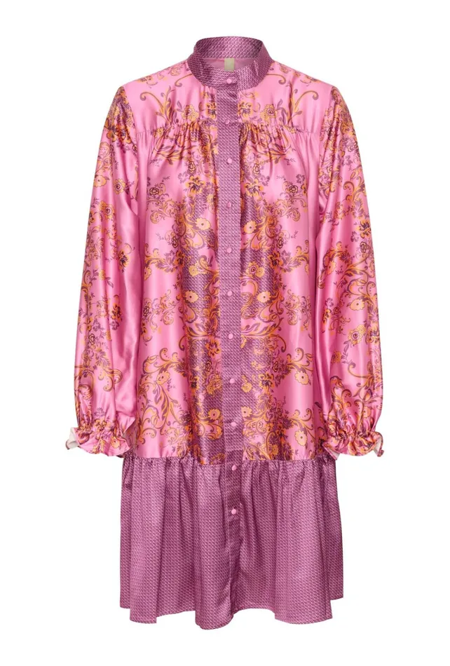 CULTURE Dresses CUarina Dress Phlox Pink Graphic 8211 Women