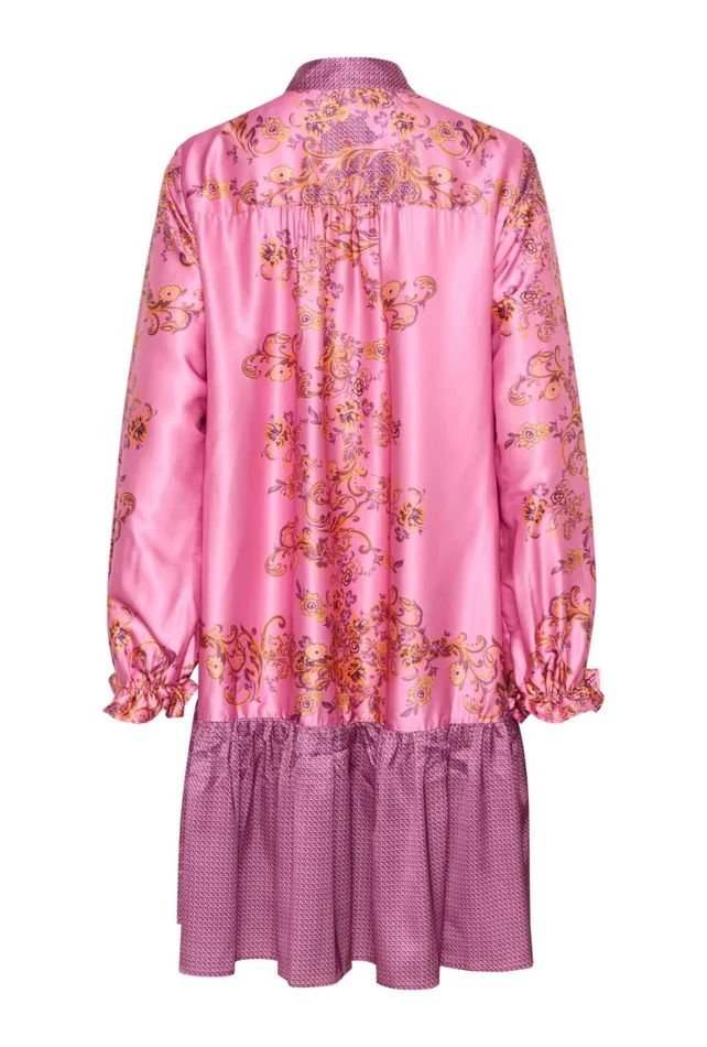 CULTURE Dresses CUarina Dress Phlox Pink Graphic 8211 Women