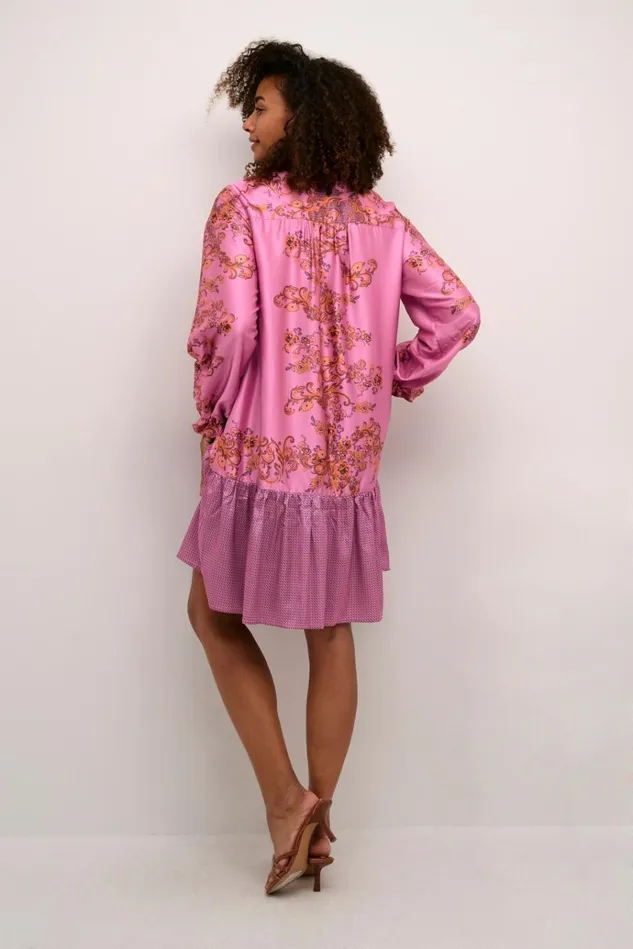 CULTURE Dresses CUarina Dress Phlox Pink Graphic 8211 Women