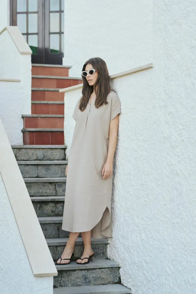 CULTURE Dresses CUazemina Linen Dress 8211 Women
