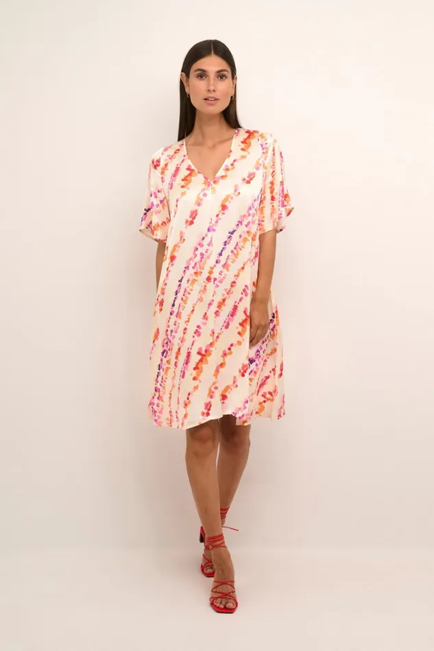 CULTURE Dresses CUbarbara Dress Pink Splash 8211 Women