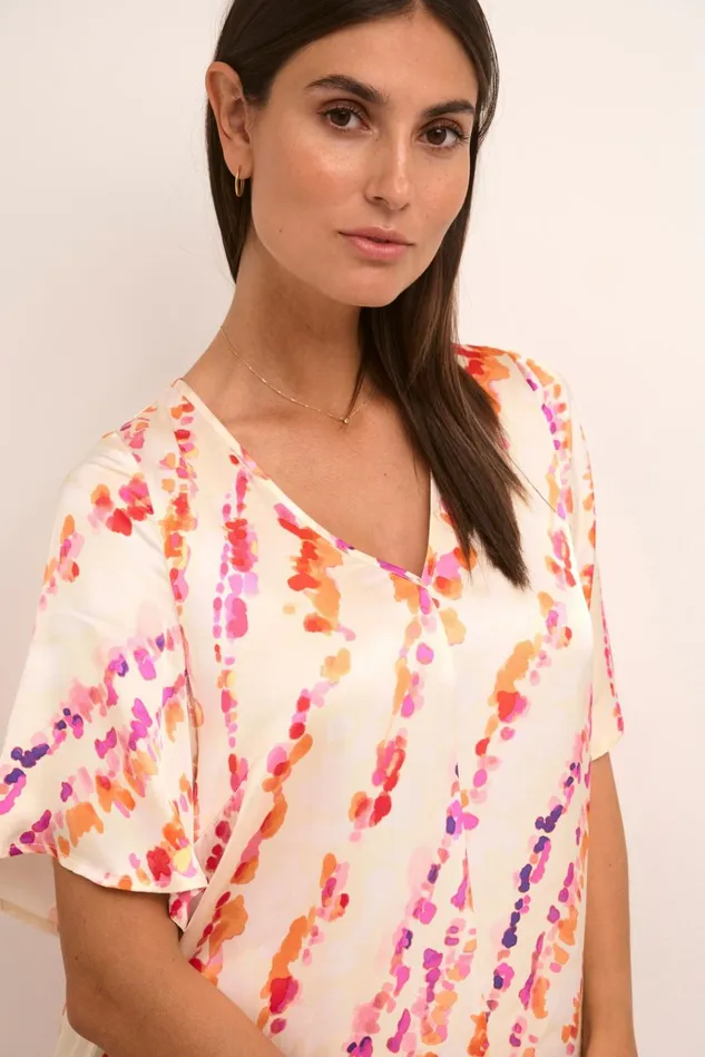 CULTURE Dresses CUbarbara Dress Pink Splash 8211 Women