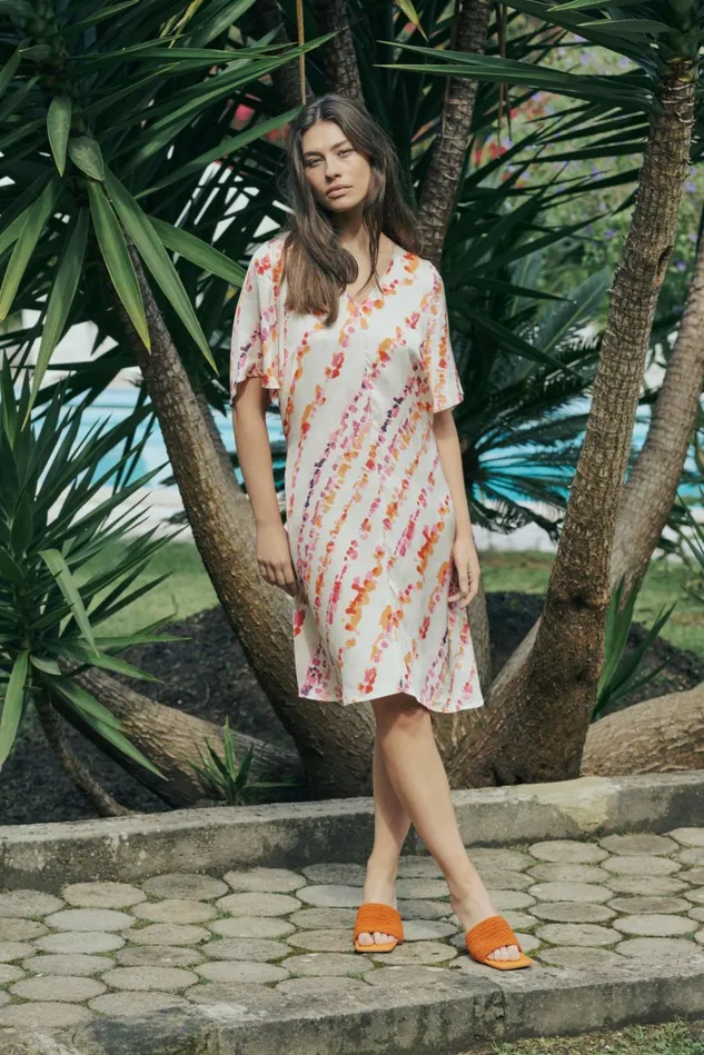 CULTURE Dresses CUbarbara Dress Pink Splash 8211 Women