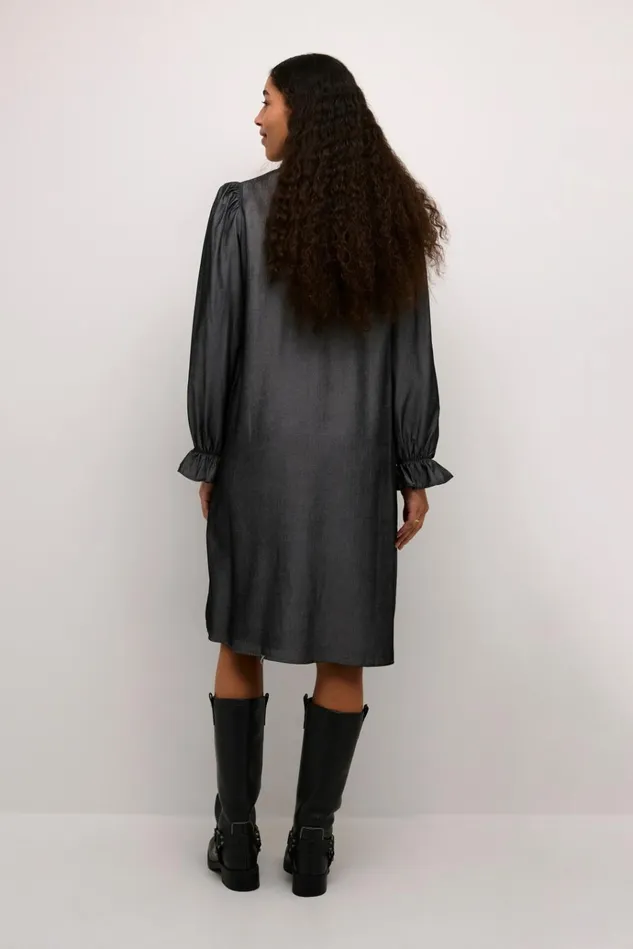 CULTURE Dresses CUbelva Dress Black Melange 8211 Women