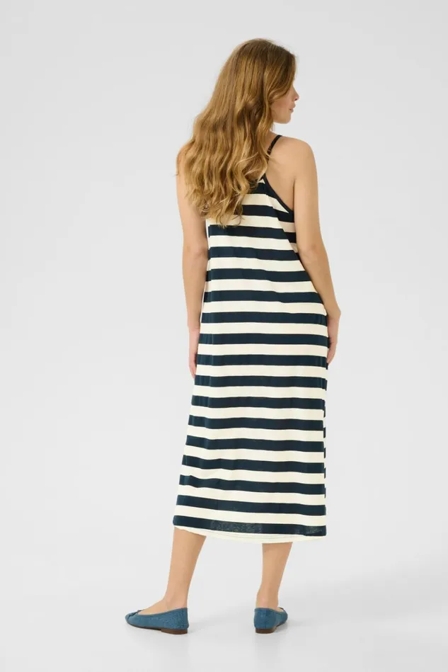 CULTURE Dresses CUbenzo Dress Salutewhite Stripe 8211 Women