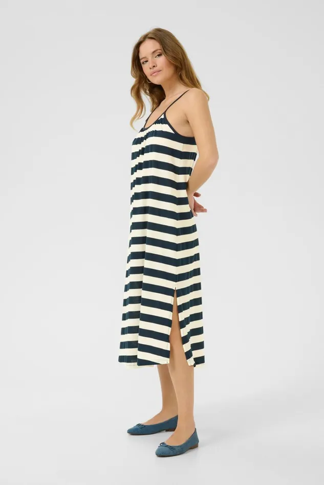 CULTURE Dresses CUbenzo Dress Salutewhite Stripe 8211 Women