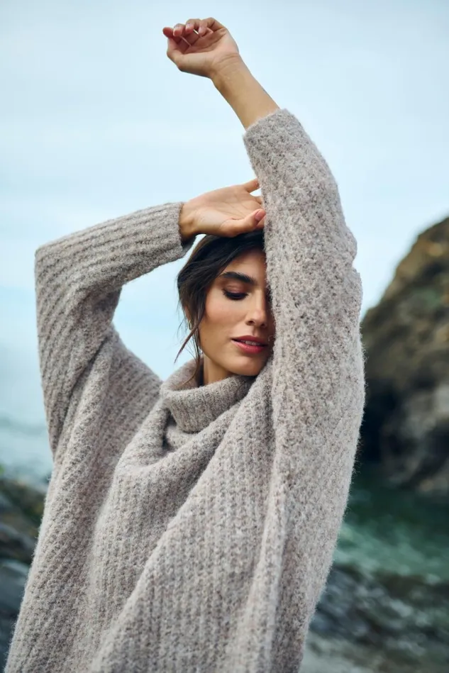CULTURE Dresses CUbrava Knitted Dress Nomad Melange 8211 Women