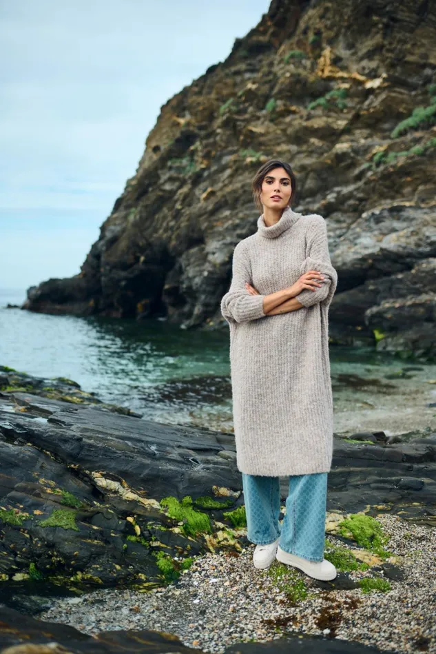 CULTURE Dresses CUbrava Knitted Dress Nomad Melange 8211 Women